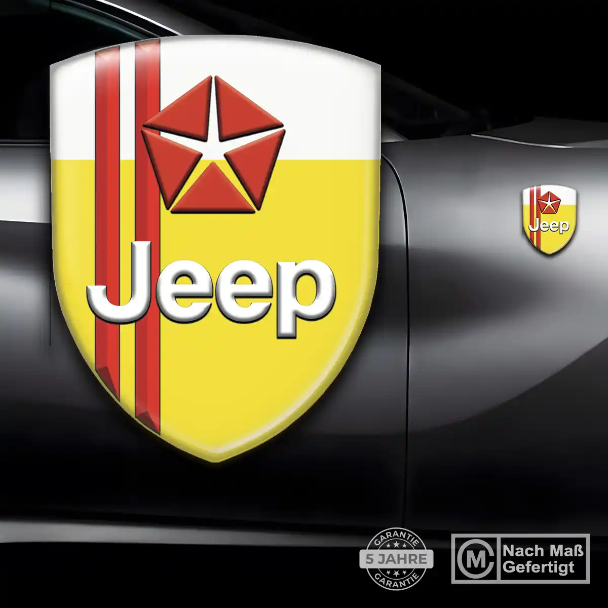 Jeep Embleme Hochwertiges Harz