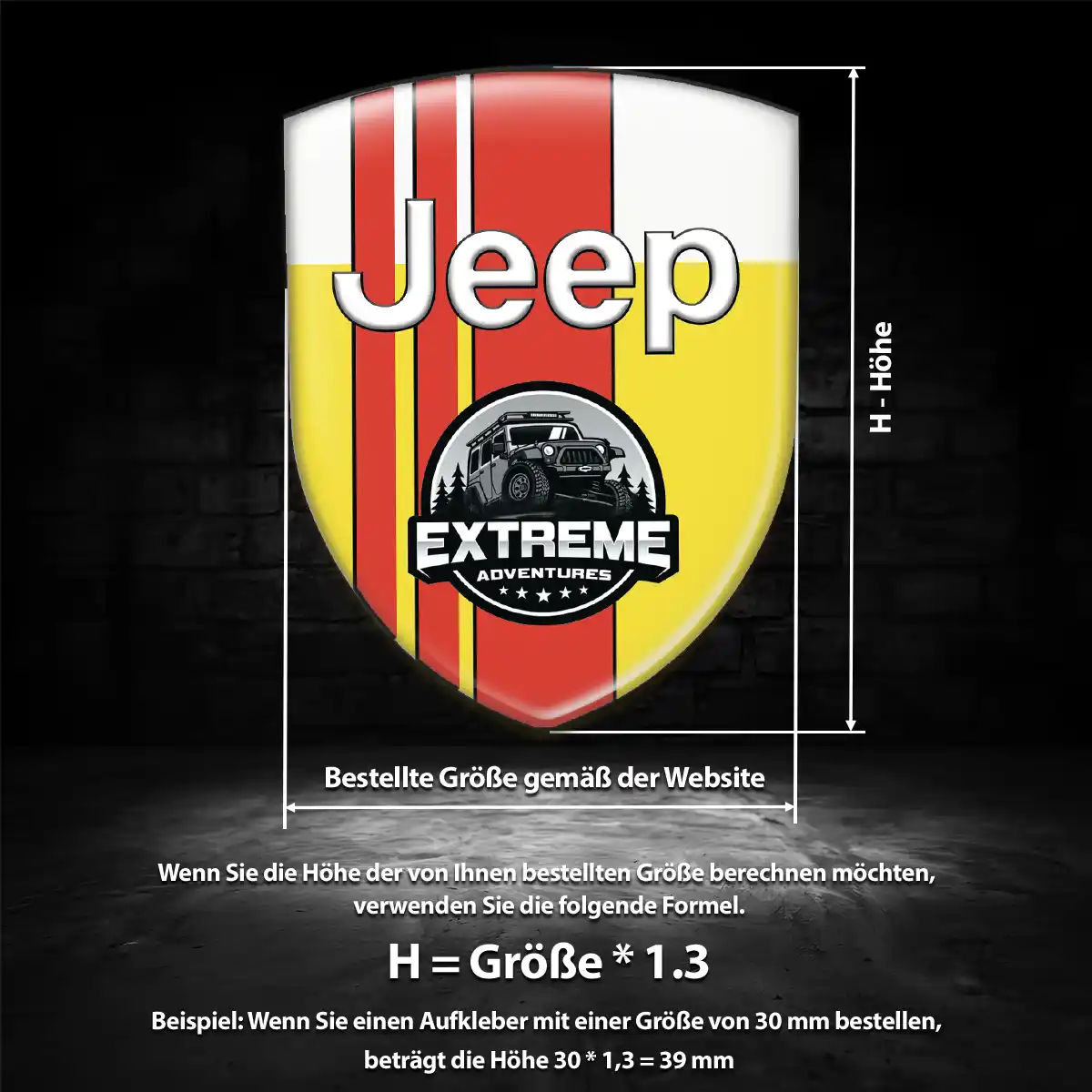Jeep Embleme Hohe Qualität