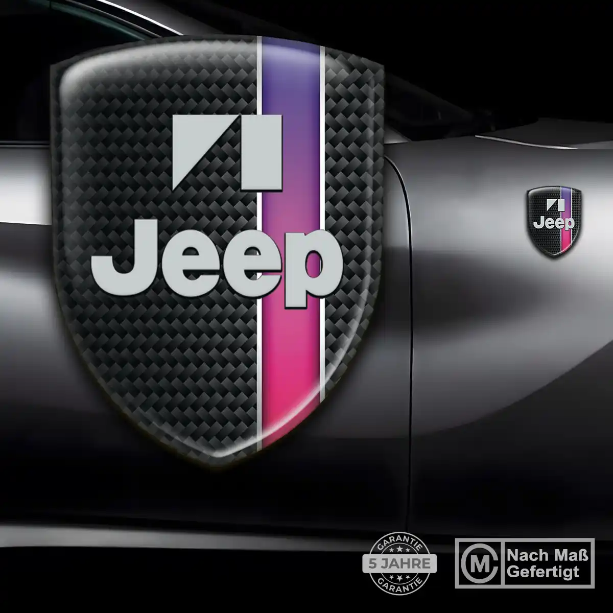 Jeep Embleme Interieurdesign