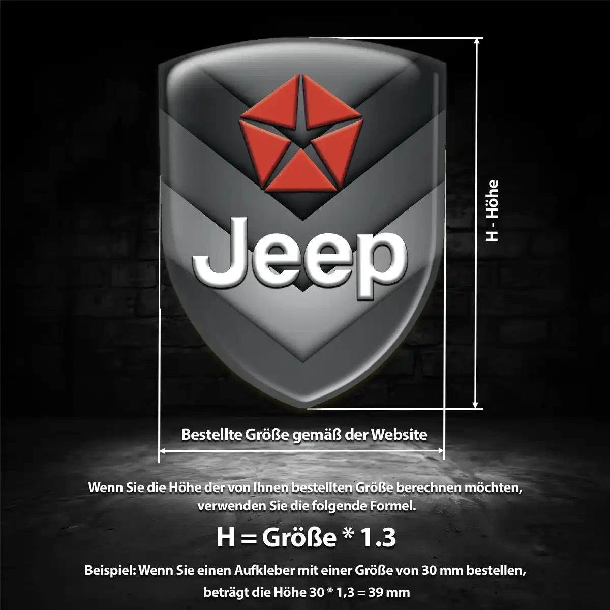 Jeep Embleme Markenedition