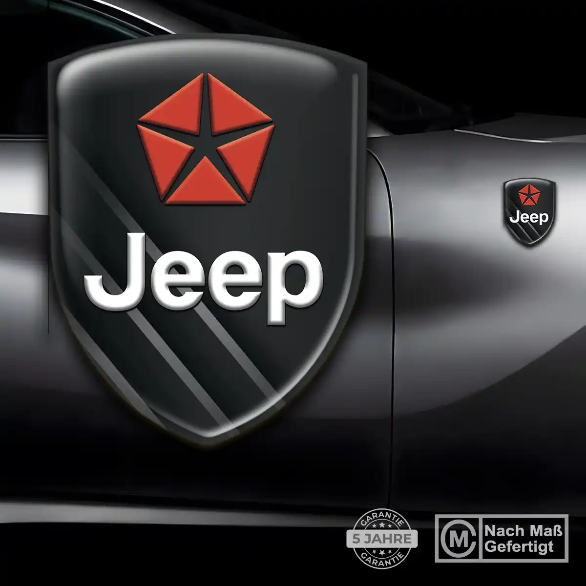 Jeep Embleme Modernes Design