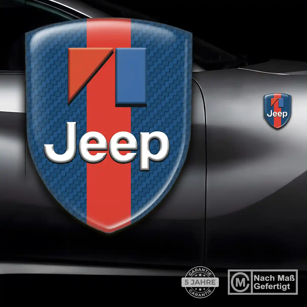 Jeep Embleme Premiumqualität