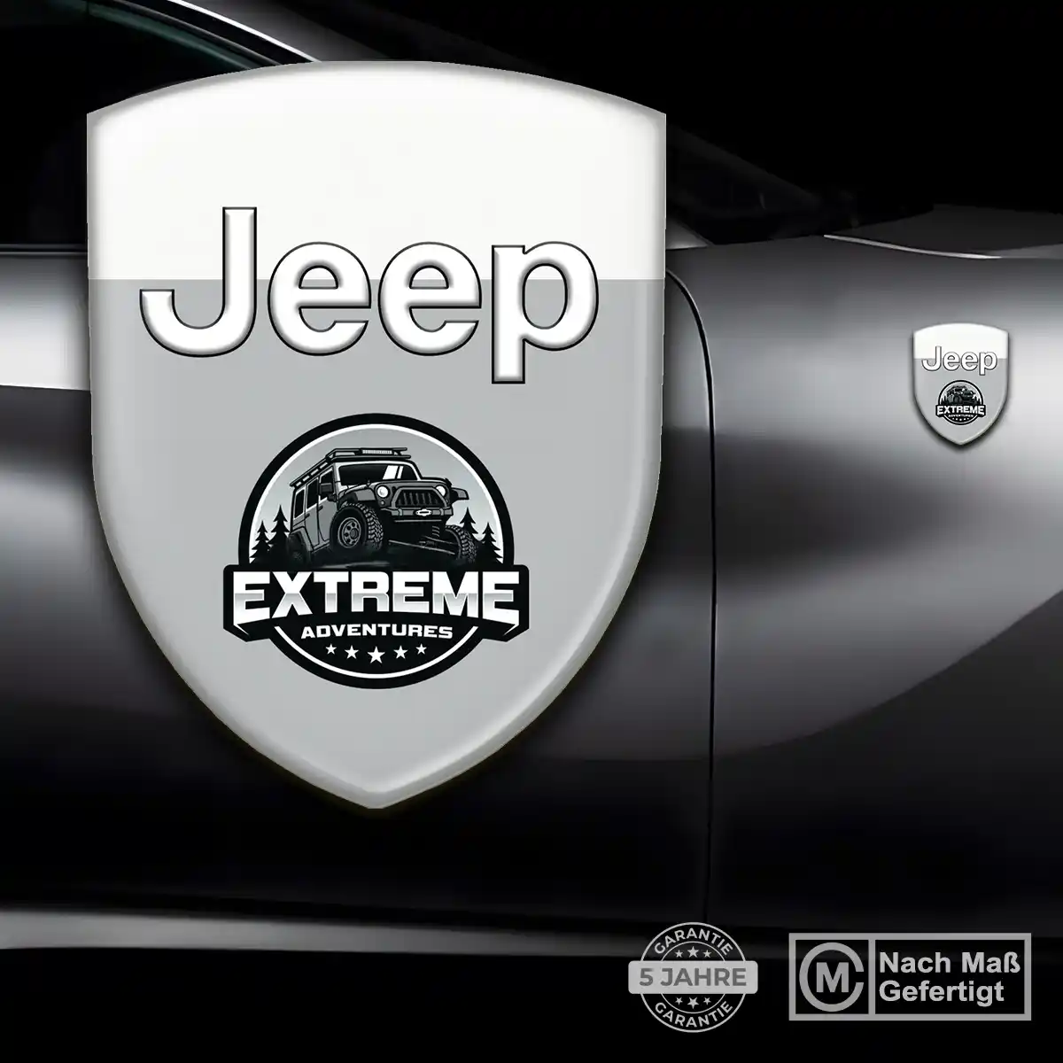Jeep Embleme Silikon Aufkleber Anspruchsvolles Design