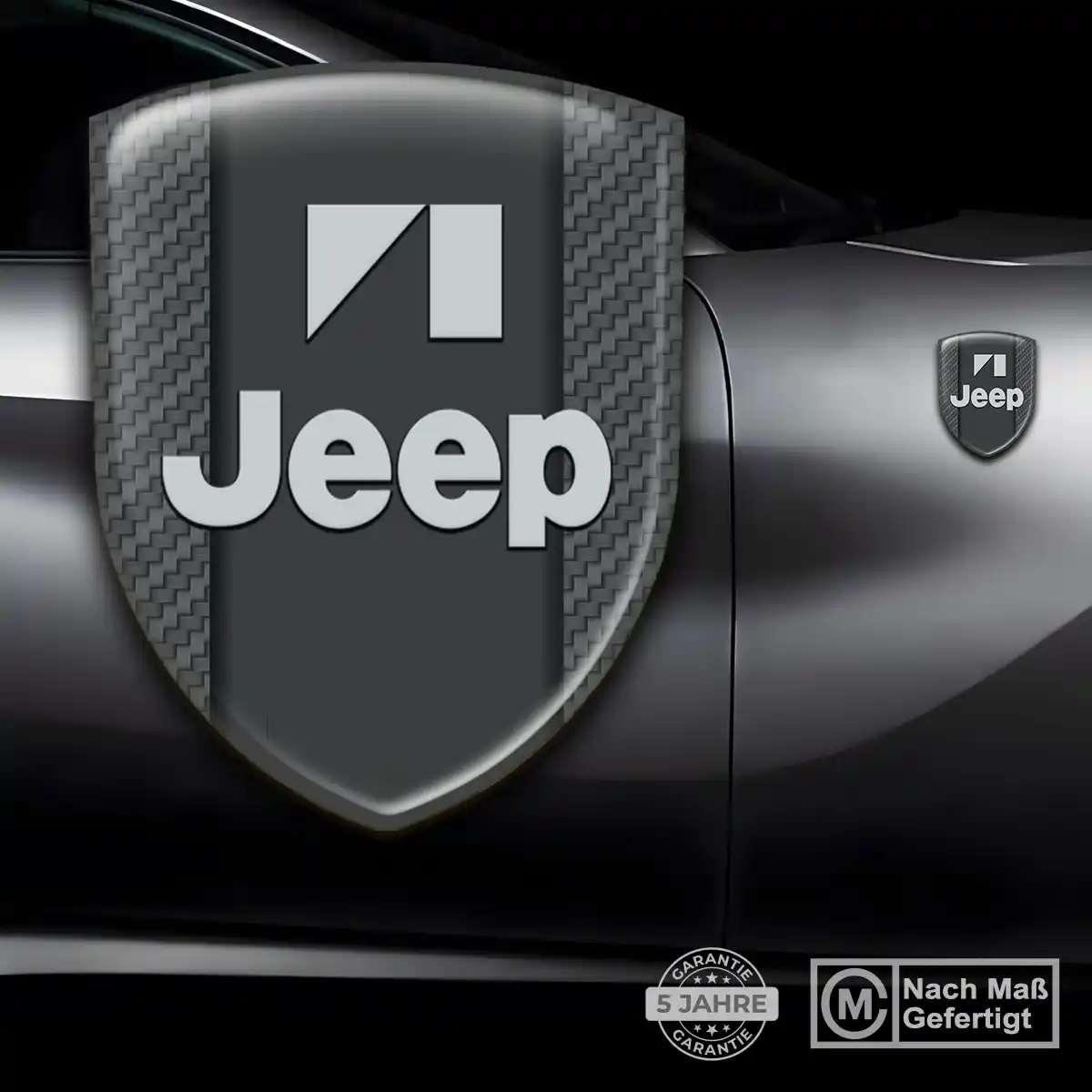 Jeep Embleme Silikon Aufkleber Auto Elegantes Design