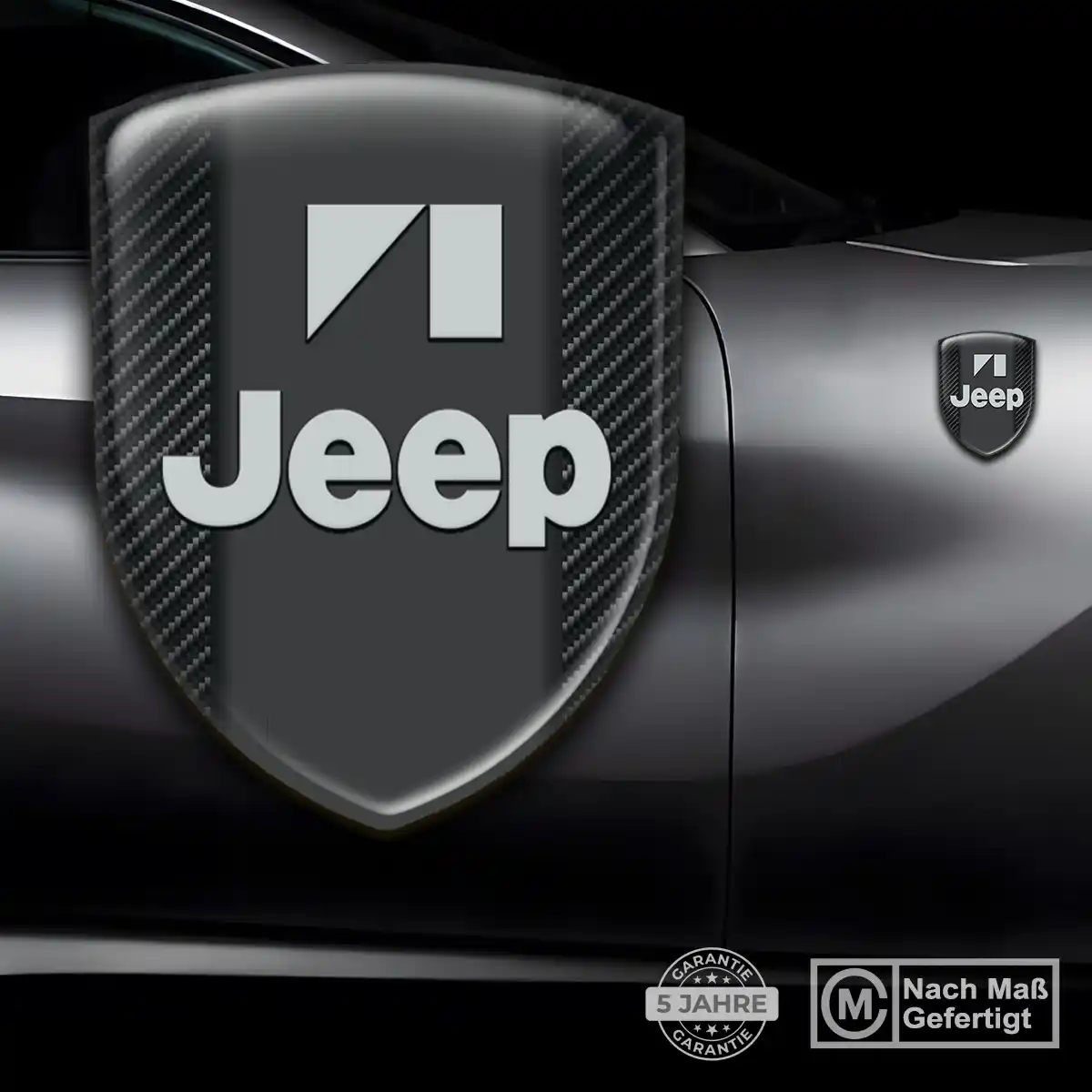 Jeep Embleme Silikon Aufkleber Auto Modernes Design