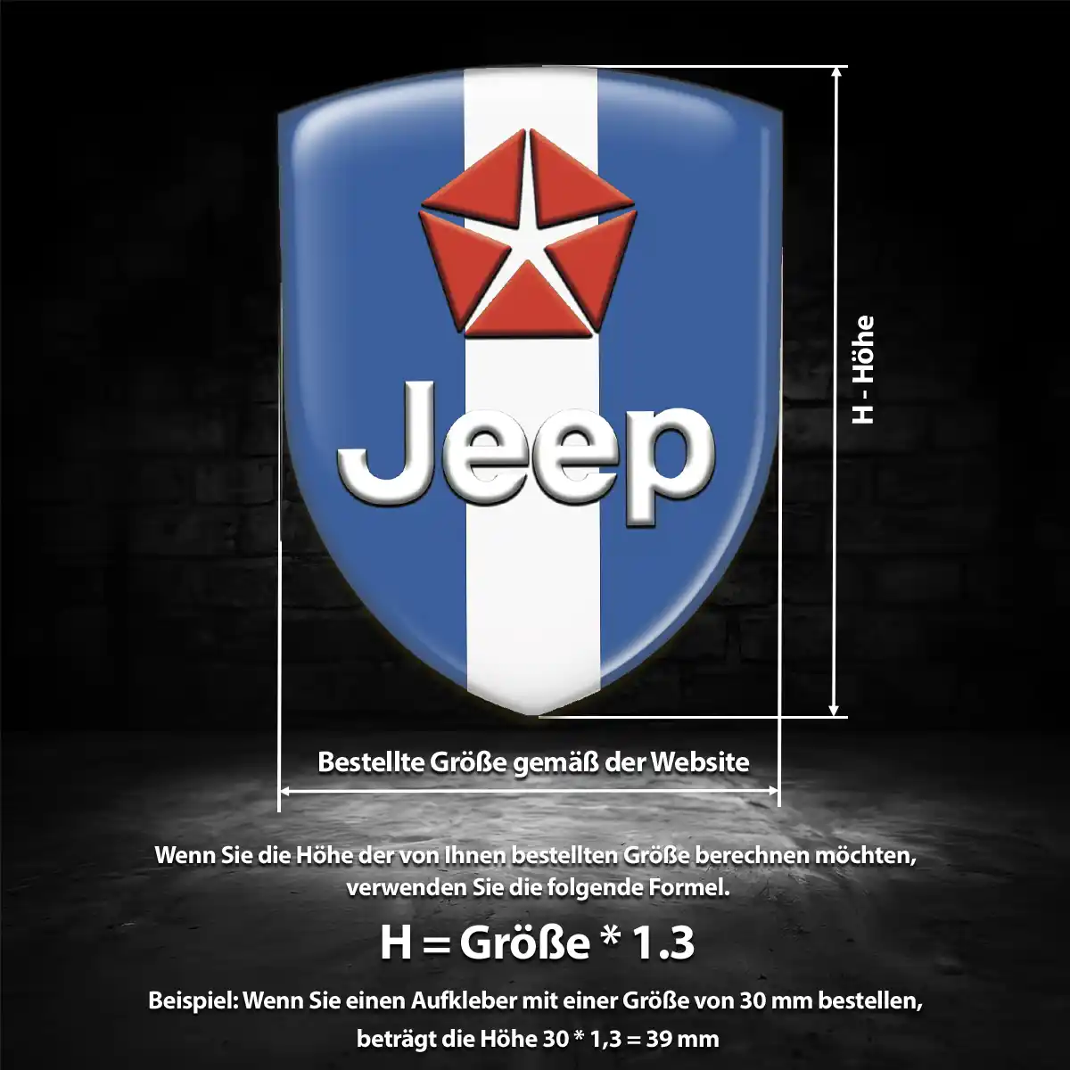 Jeep Embleme Silikon Aufkleber Auto Stilvolles Design