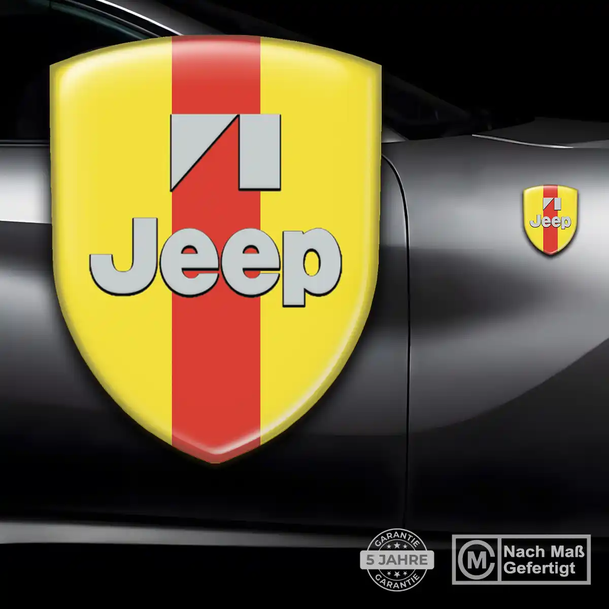 Jeep Embleme Silikon Aufkleber Erstklassige Qualität