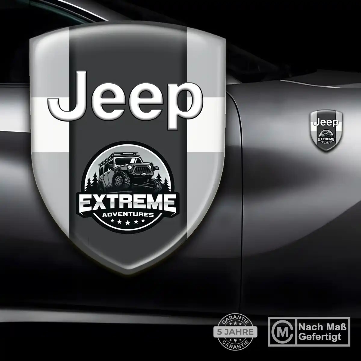 Jeep Embleme Stilvolles Design