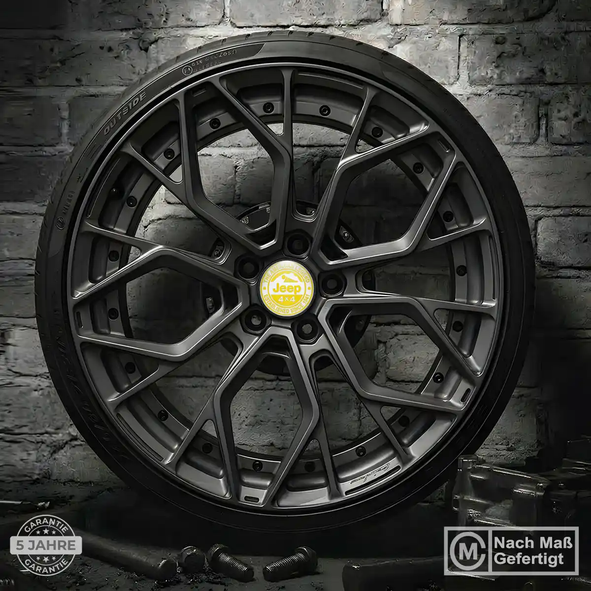 Jeep Felgen Aufkleber Silikon Stilvolles Design