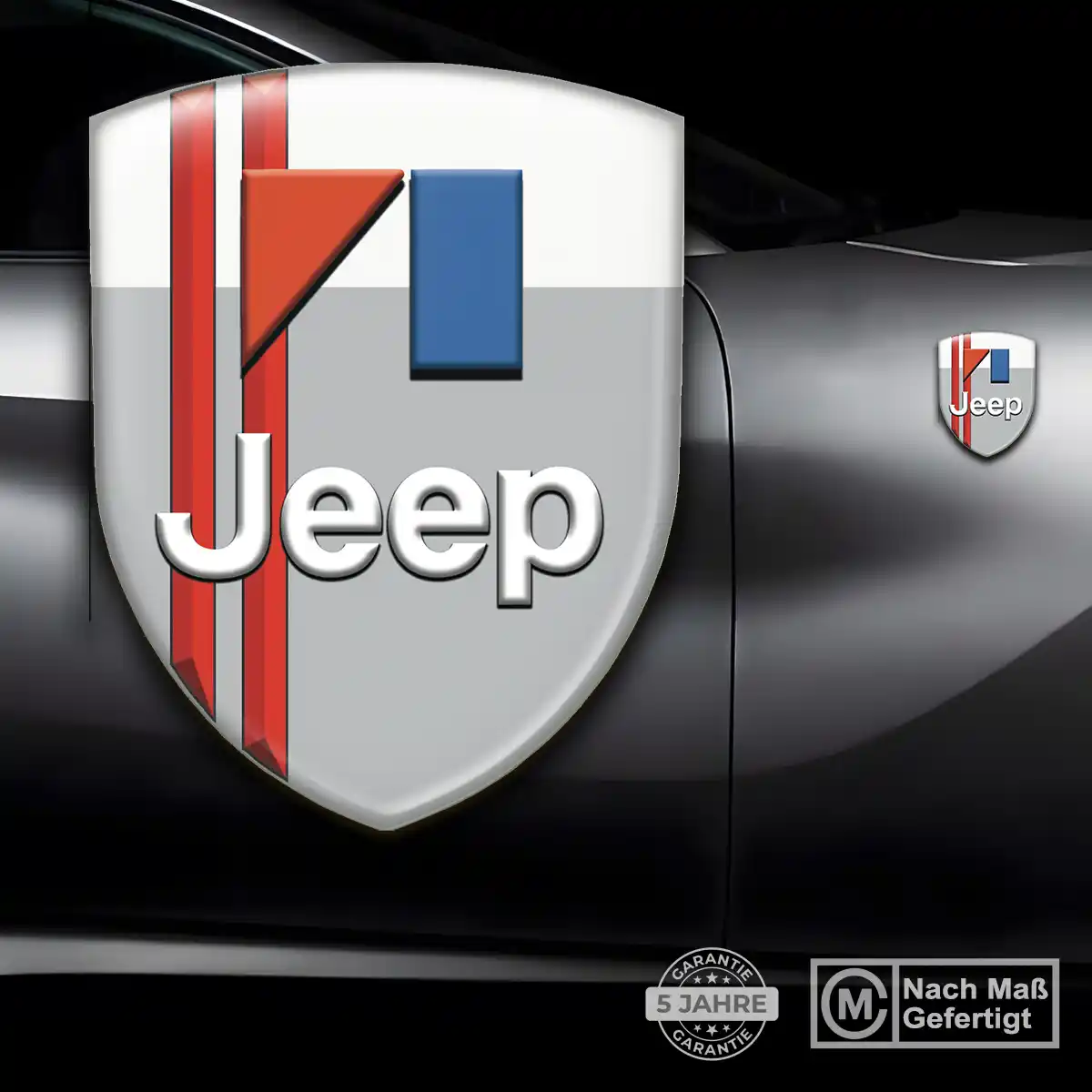 Jeep Silikon Aufkleber Auto Edles Design
