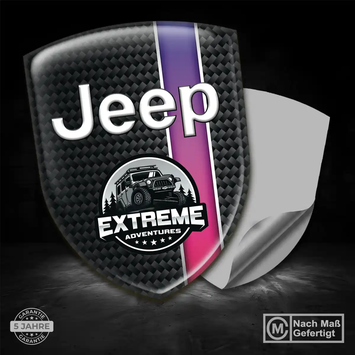Jeep Silikon Aufkleber Auto Luxus-Edition