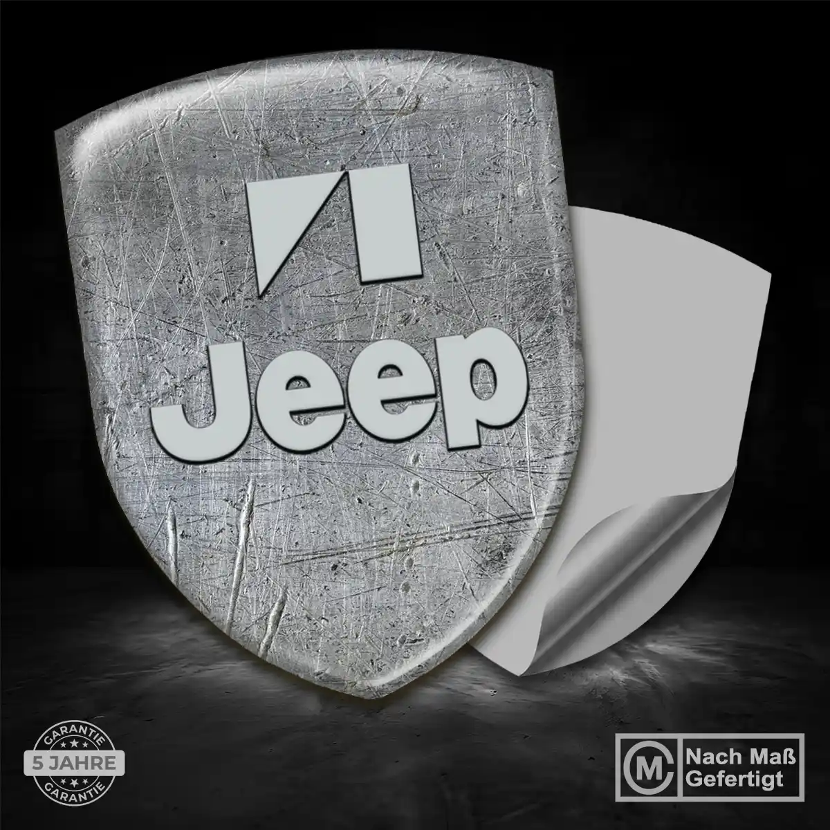 Jeep Silikon Aufkleber Auto Markenedition