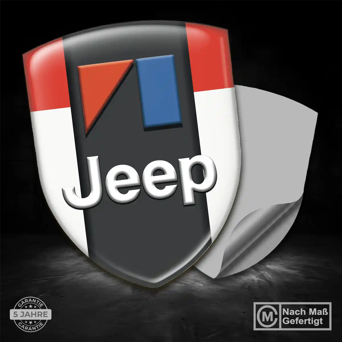 Jeep Silikon Aufkleber Auto Modernes Design