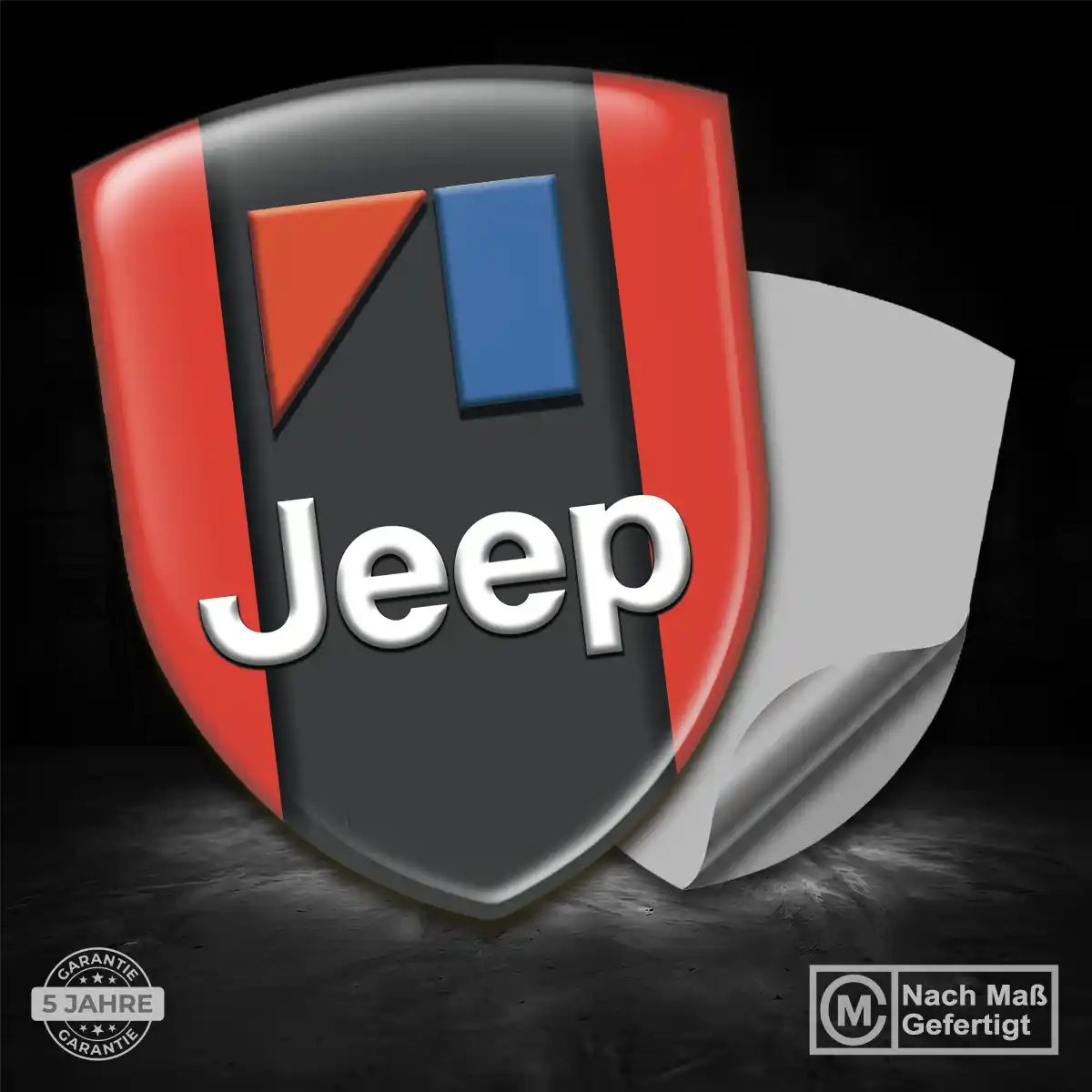 Jeep Silikon Aufkleber Auto Stilvolles Design