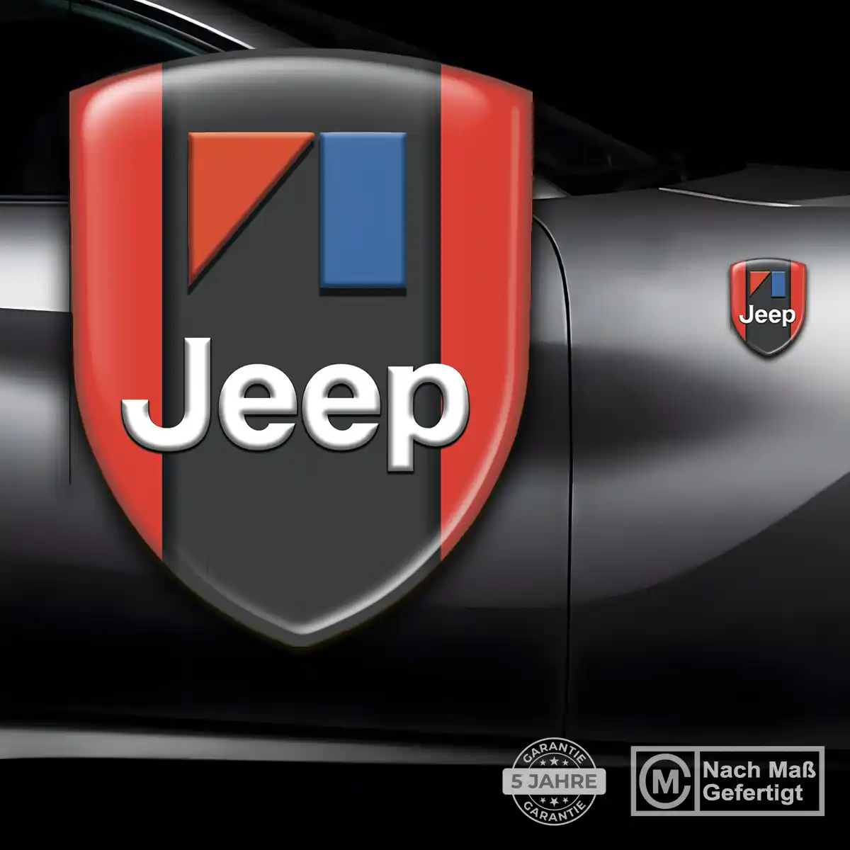 Jeep Silikon Aufkleber Auto Stilvolles Design