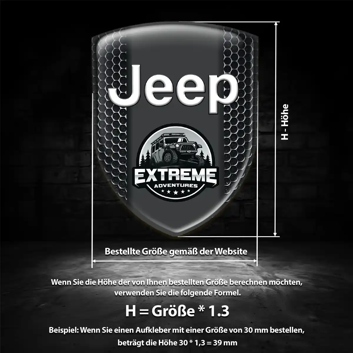 Jeep Silikon Aufkleber Embleme Anspruchsvolles Design