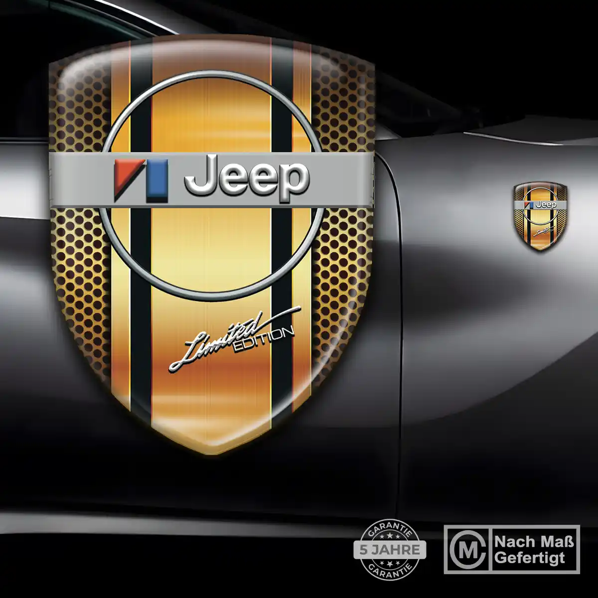 Jeep Silikon Aufkleber Embleme Auto Elegantes Design