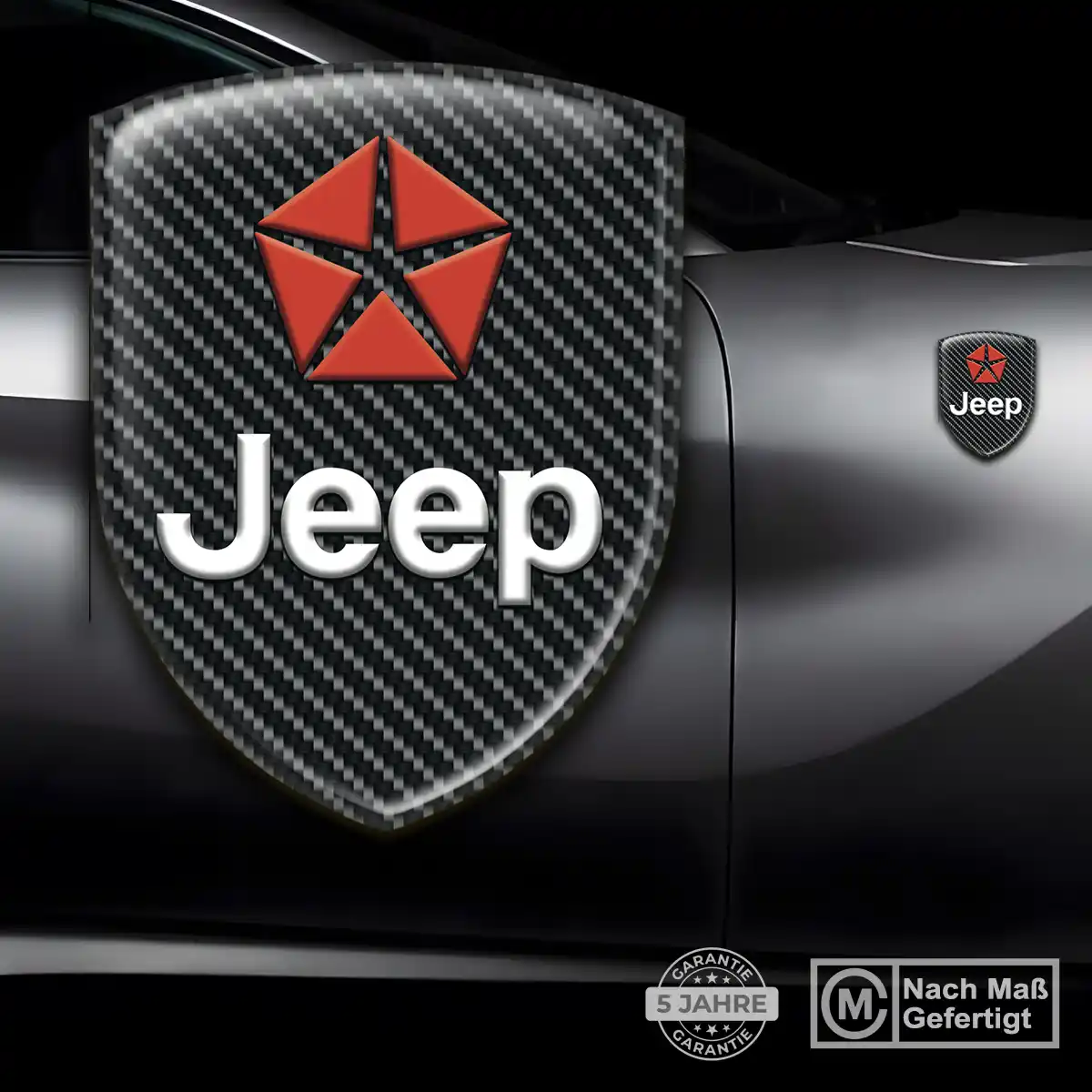 Jeep Silikon Aufkleber Embleme Auto Exterieurdesign