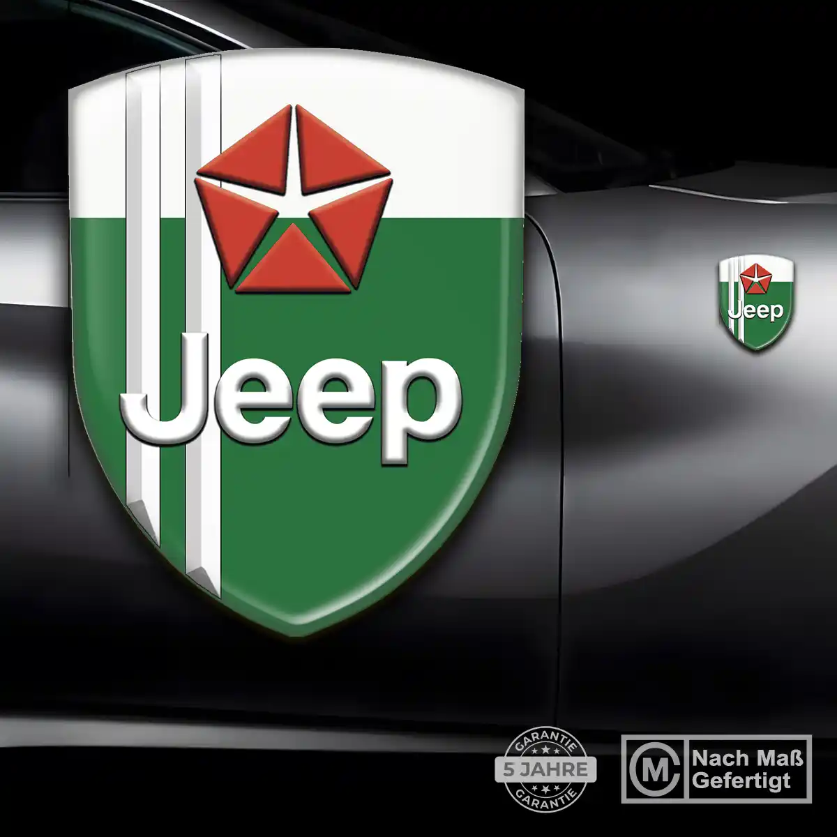 Jeep Silikon Aufkleber Embleme Auto Hohe Qualität