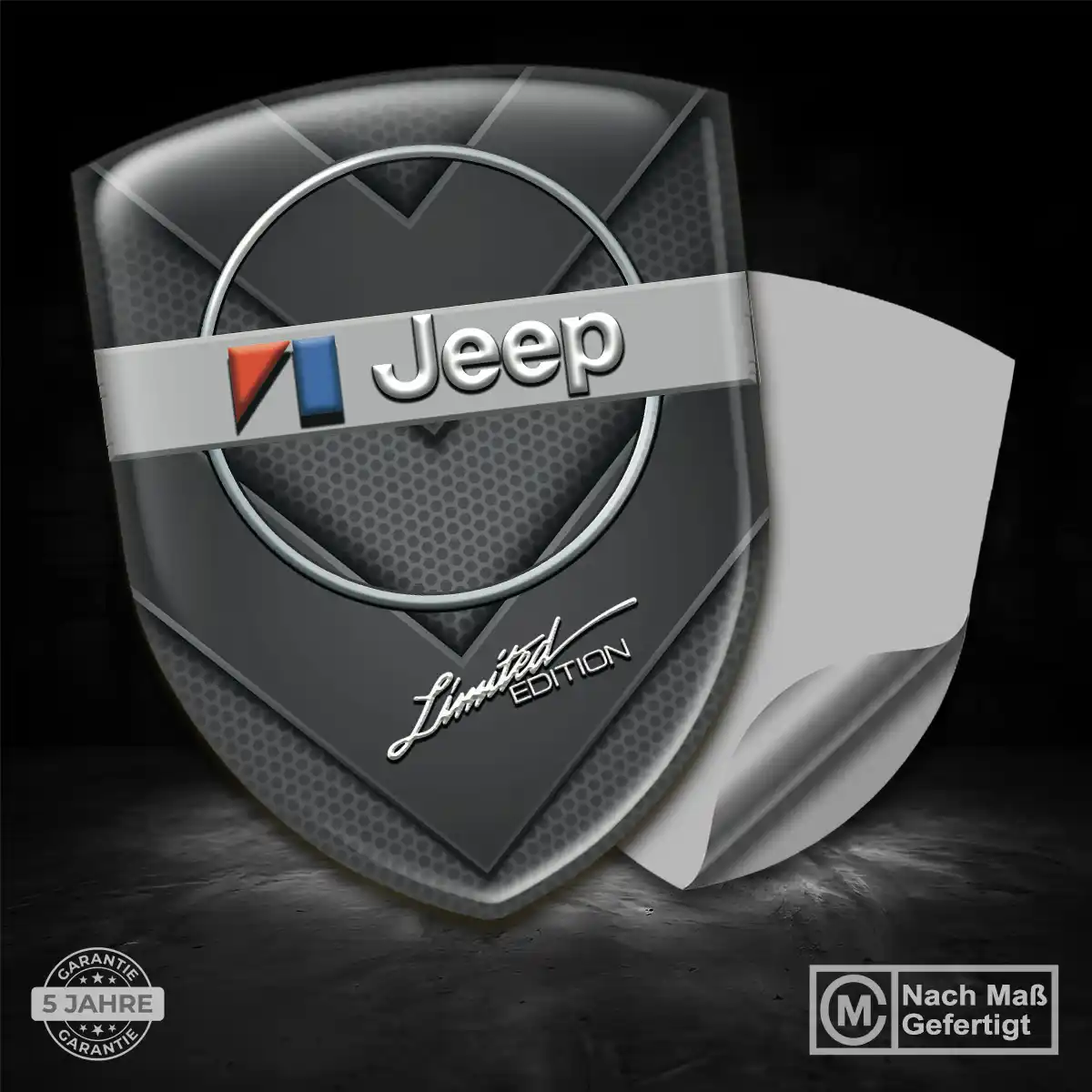 Jeep Silikon Aufkleber Embleme Auto Interieurdesign