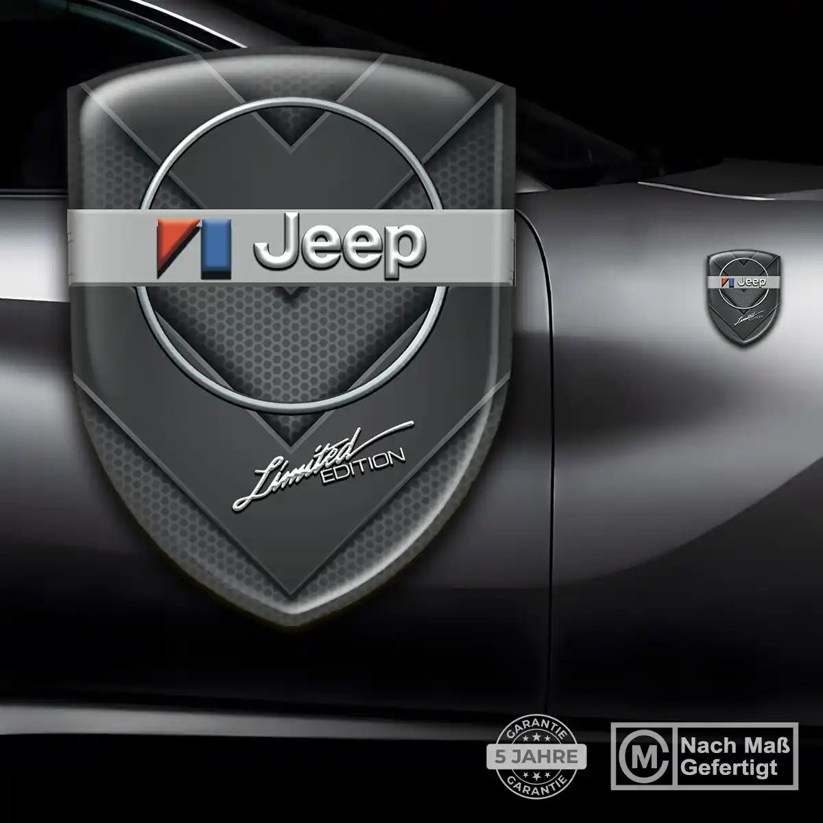 Jeep Silikon Aufkleber Embleme Auto Interieurdesign