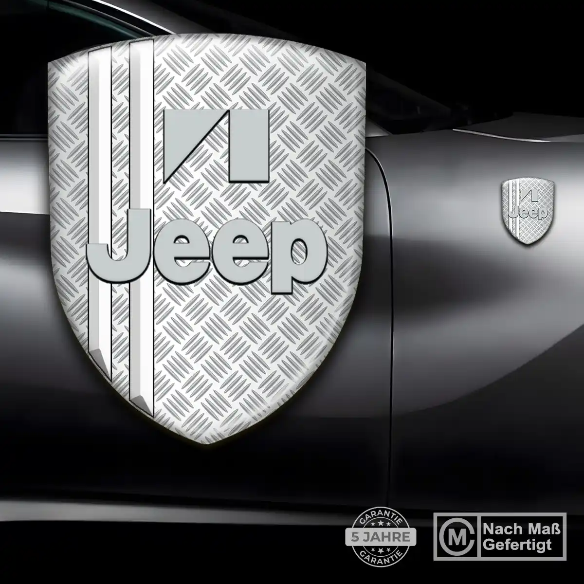 Jeep Silikon Aufkleber Embleme Auto Limitierte Auflage