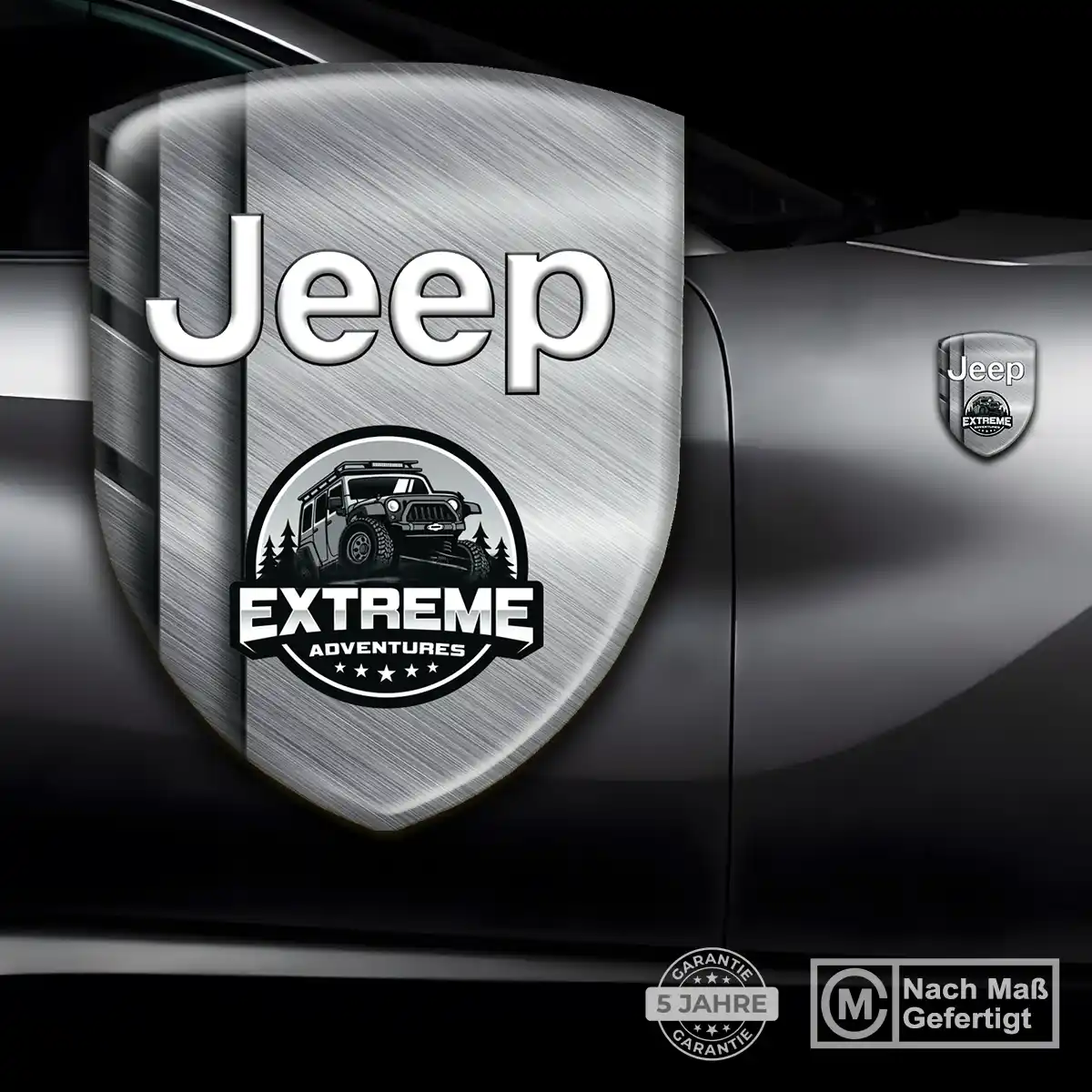 Jeep Silikon Aufkleber Embleme Auto Luxus-Edition
