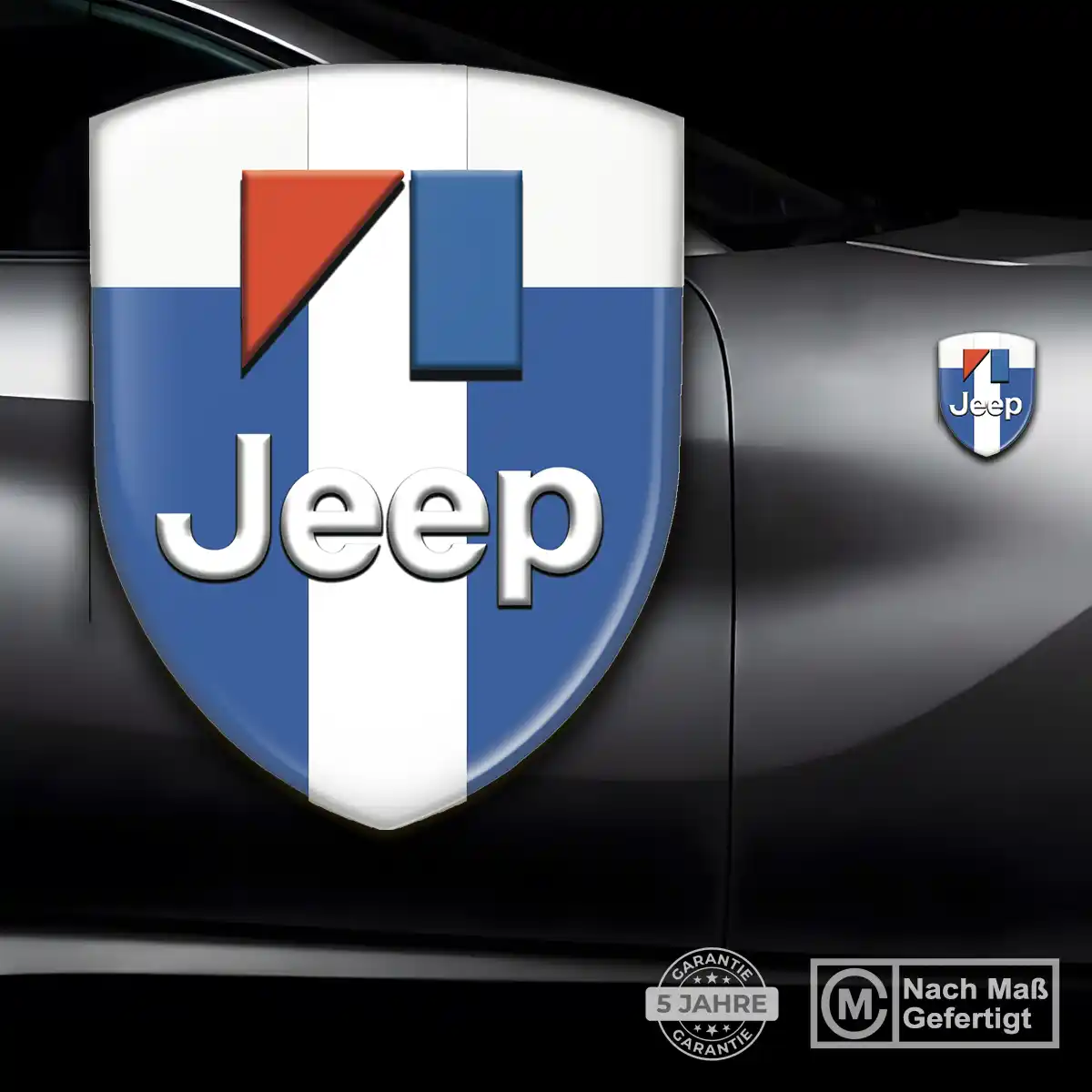 Jeep Silikon Aufkleber Embleme Auto Tuningfahrzeug