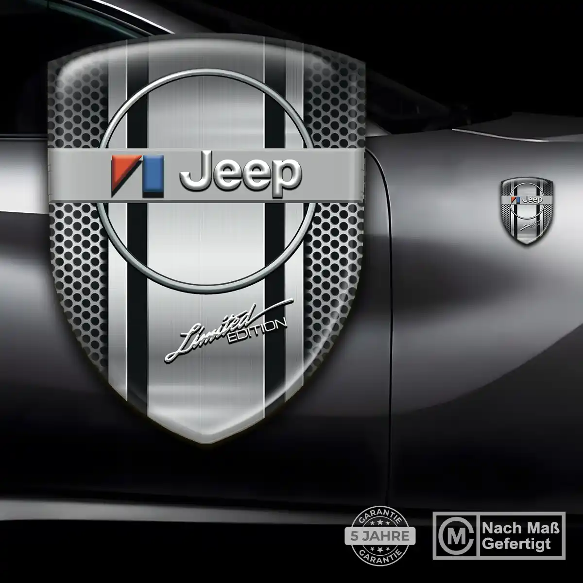Jeep Silikon Aufkleber Embleme Elegantes Design
