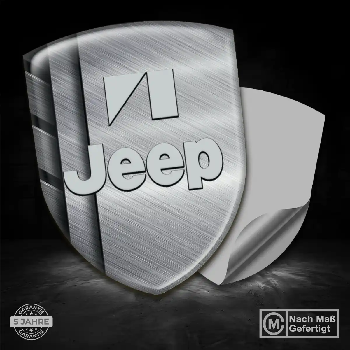Jeep Silikon Aufkleber Embleme Interieurdesign