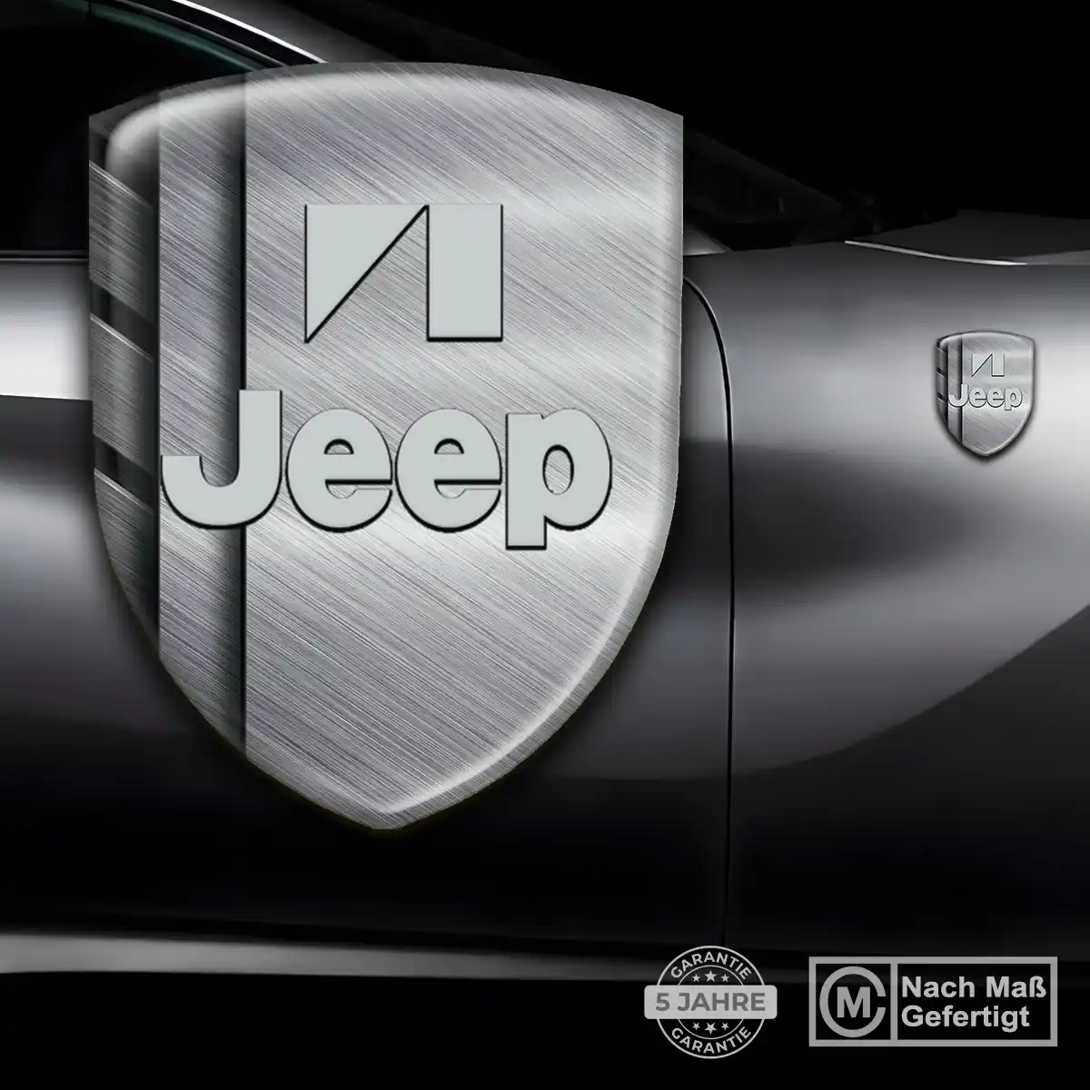 Jeep Silikon Aufkleber Embleme Interieurdesign