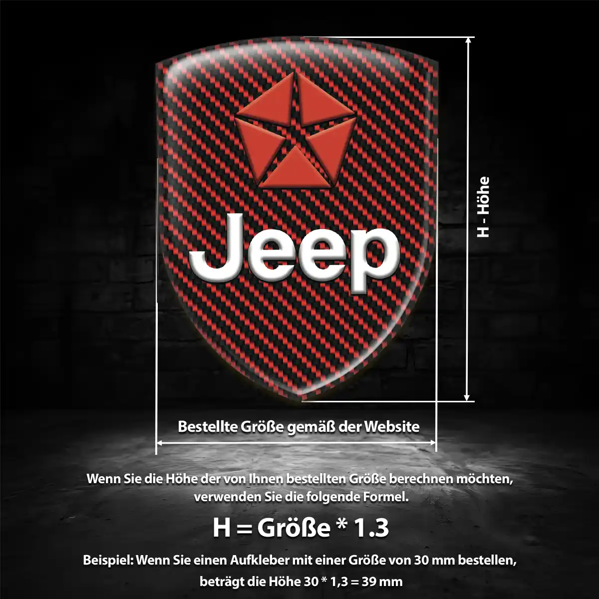 Jeep Silikon Aufkleber Embleme Modernes Design
