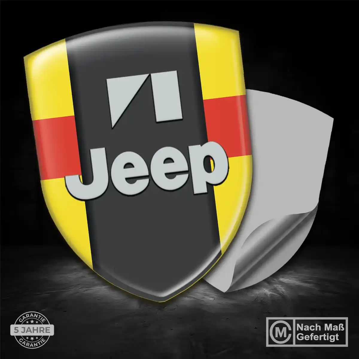 Jeep Silikon Aufkleber Interieurdesign