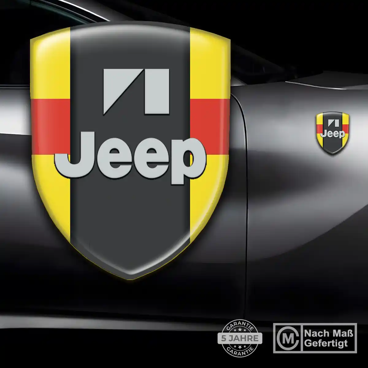 Jeep Silikon Aufkleber Interieurdesign