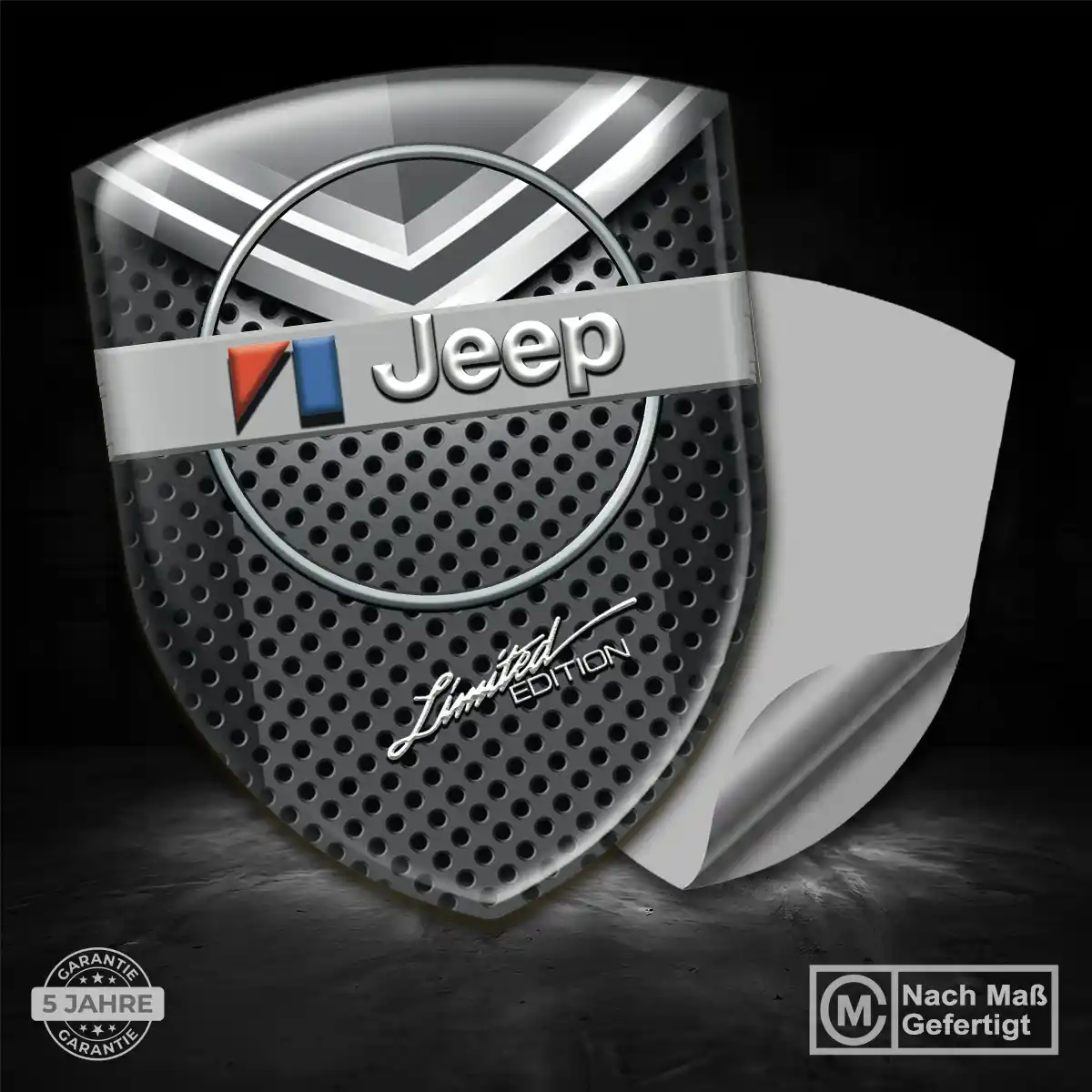 Jeep Silikon Aufkleber Luxus-Edition