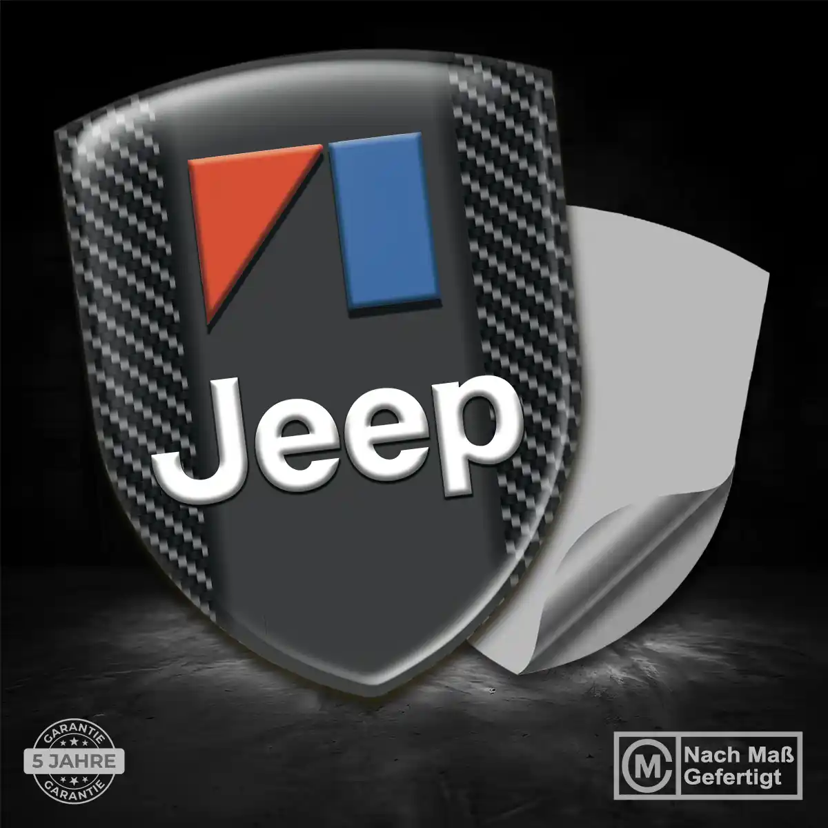 Jeep Silikon Aufkleber Wappen Auto Hohe Qualität