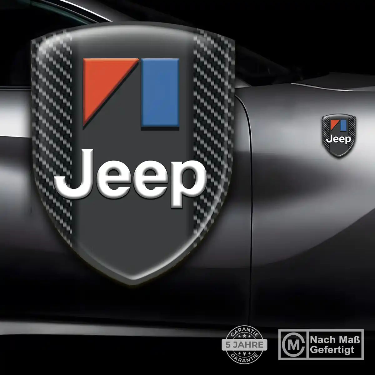Jeep Silikon Aufkleber Wappen Auto Hohe Qualität