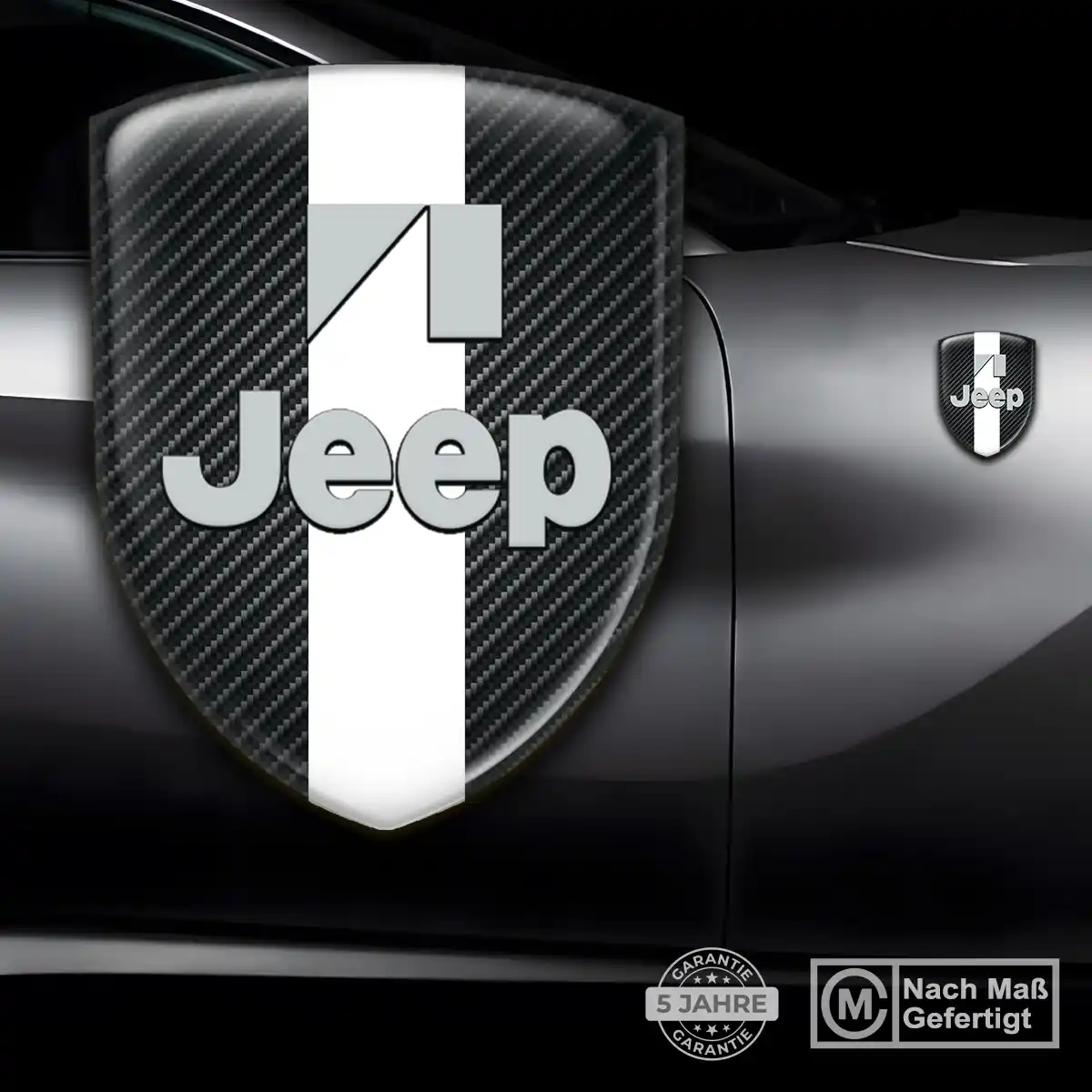 Jeep Wappen Aufkleber Anspruchsvolles Design
