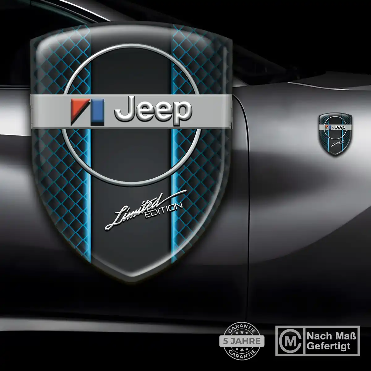 Jeep Wappen Aufkleber Auto Ausdrucksstarkes Design