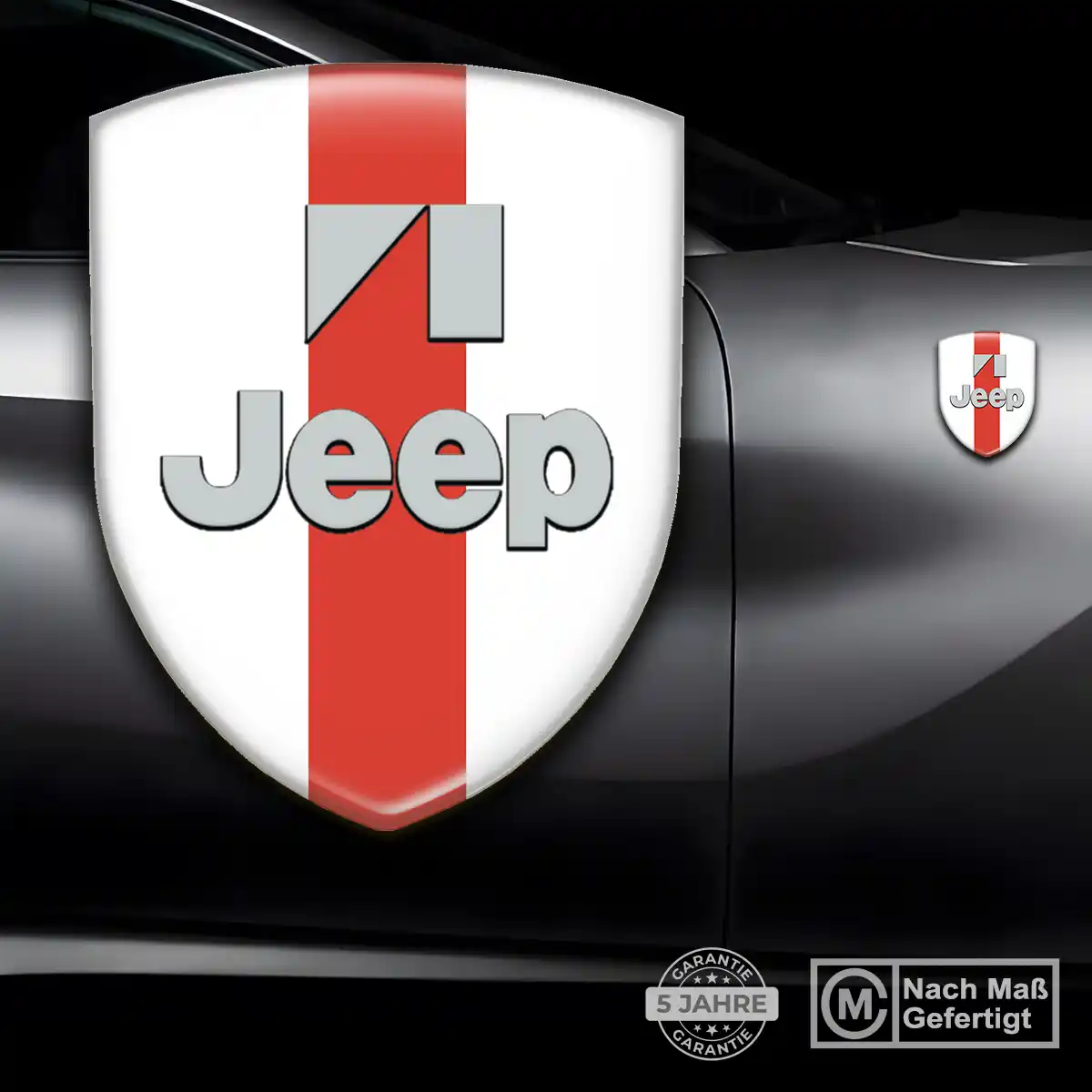 Jeep Wappen Aufkleber Auto Edles Design