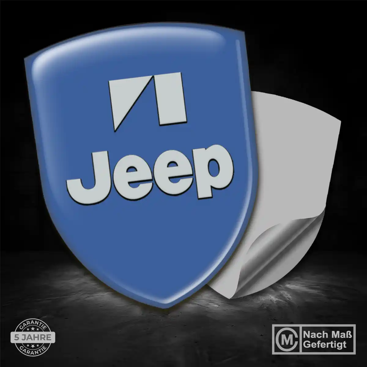 Jeep Wappen Aufkleber Auto Elegantes Design
