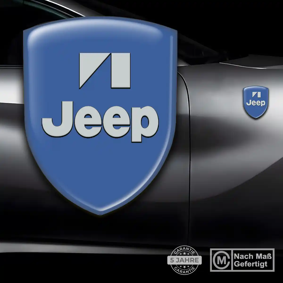 Jeep Wappen Aufkleber Auto Elegantes Design