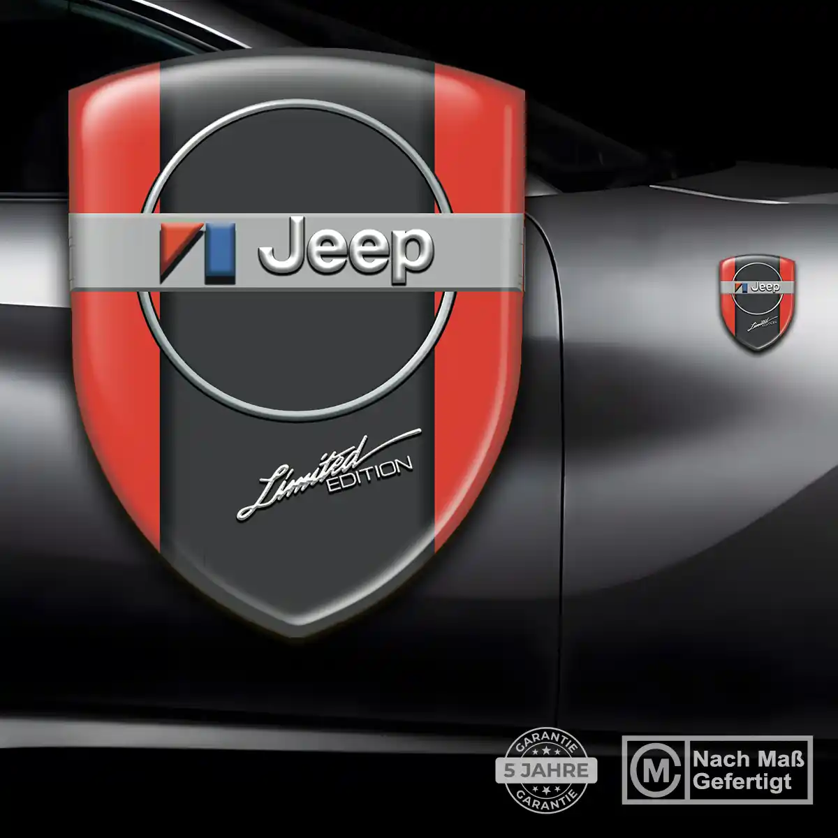 Jeep Wappen Aufkleber Auto Interieurdesign