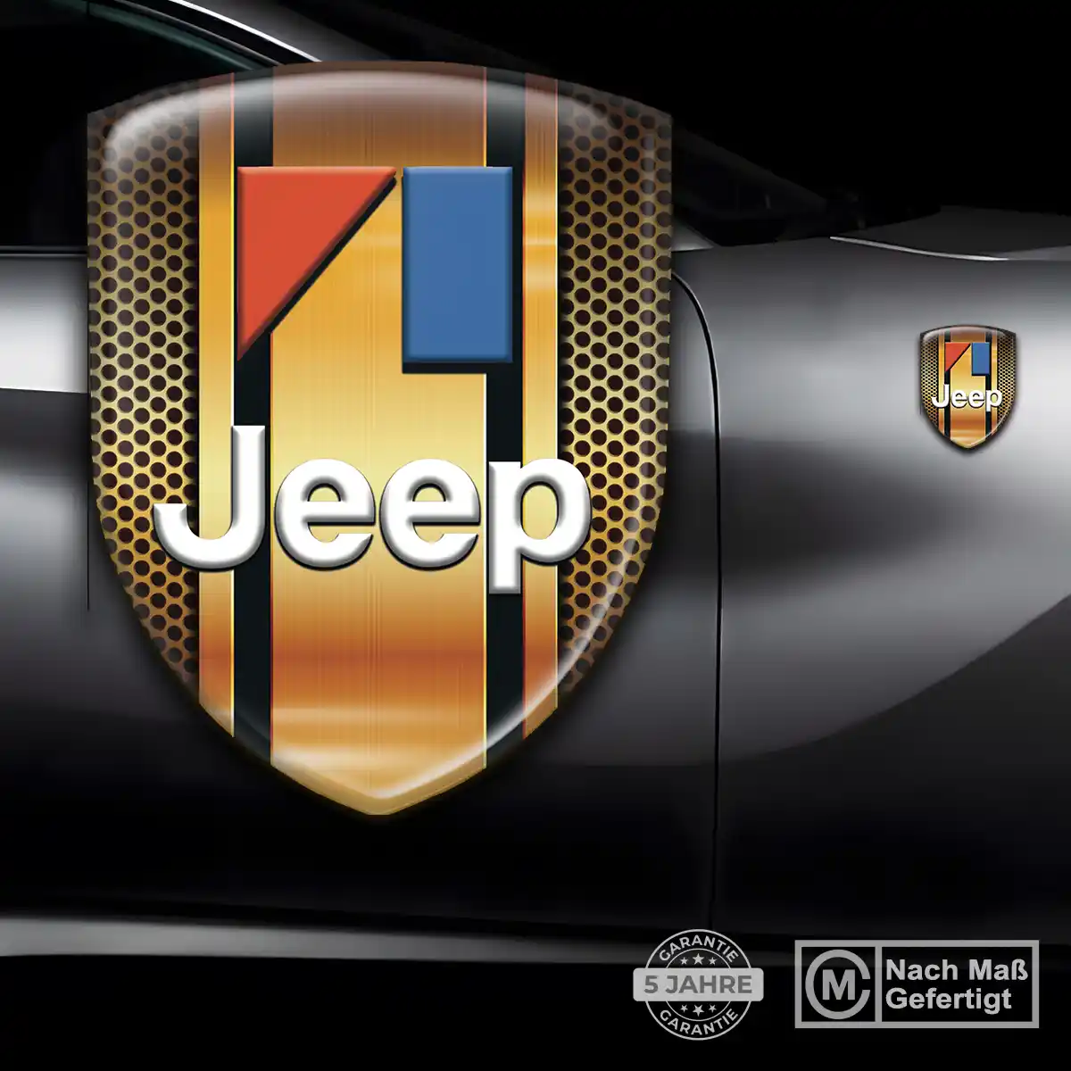 Jeep Wappen Aufkleber Auto Limitierte Auflage