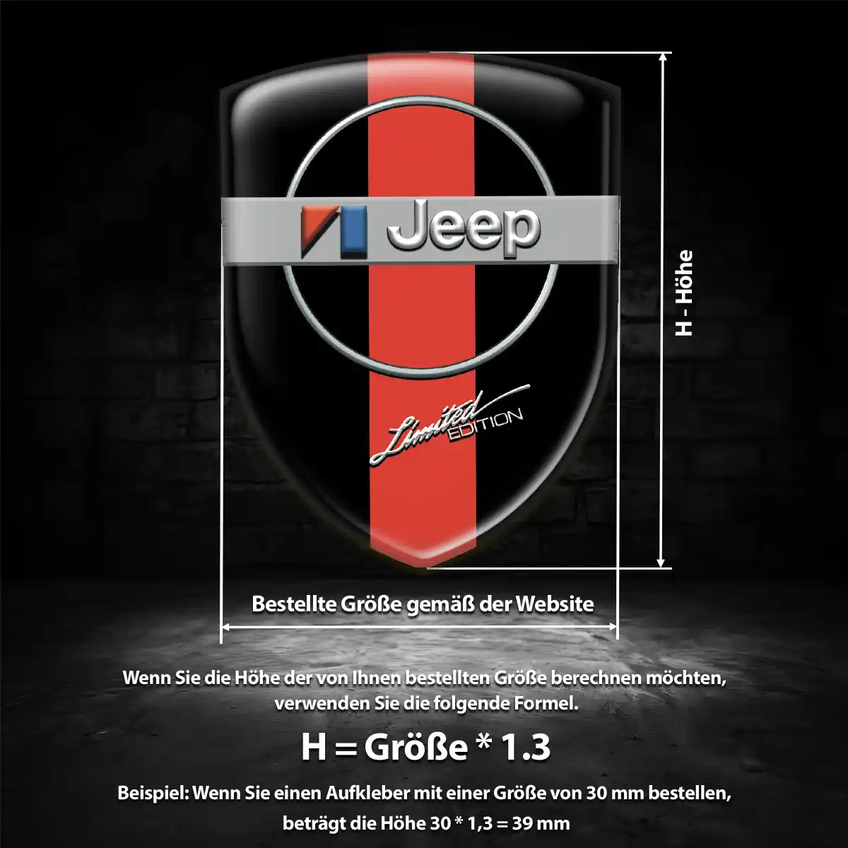 Jeep Wappen Aufkleber Auto Modernes Design