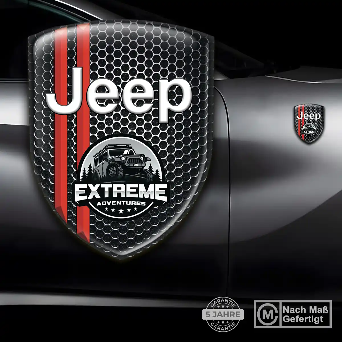 Jeep Wappen Aufkleber Auto Premiumqualität
