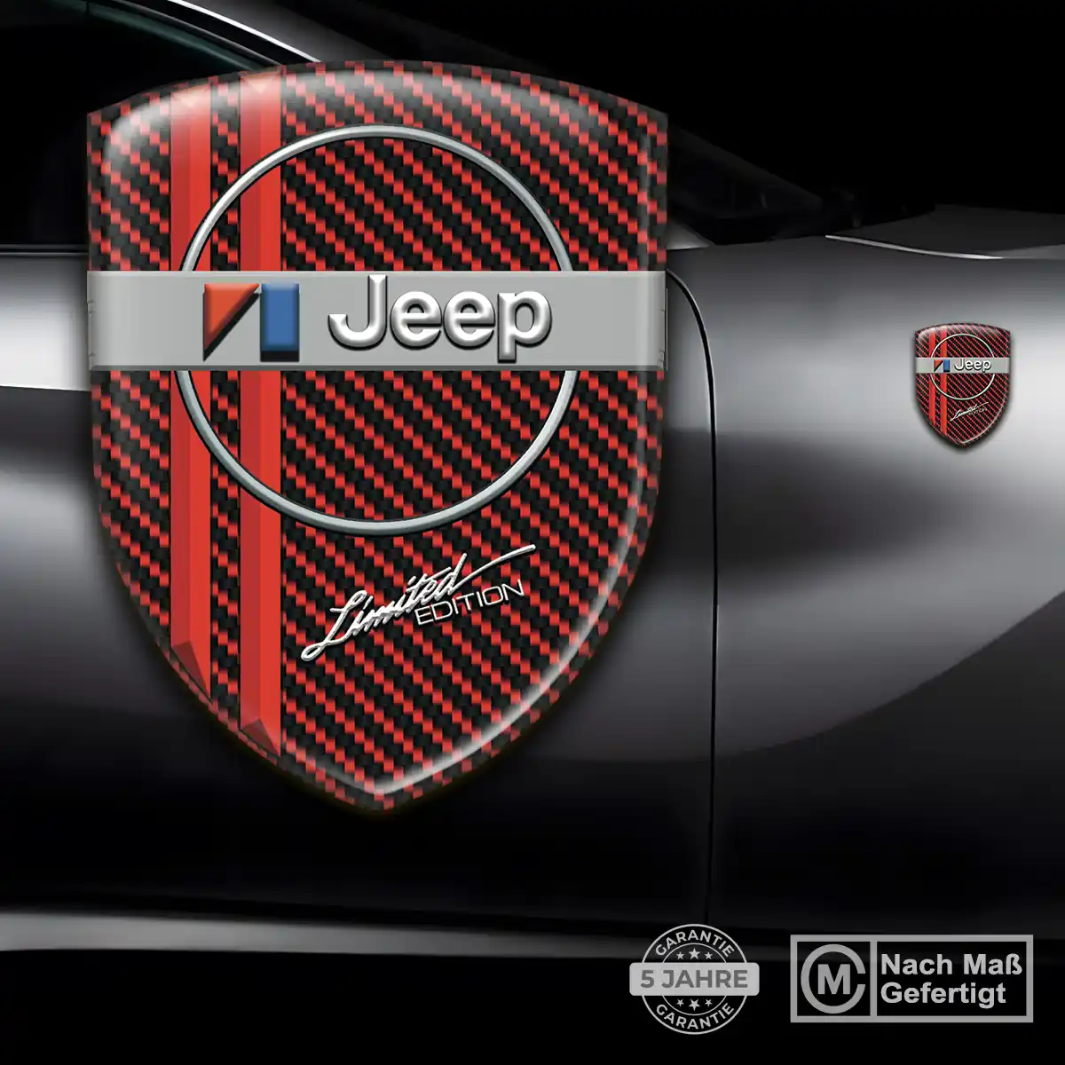 Jeep Wappen Aufkleber Auto Tuningfahrzeug