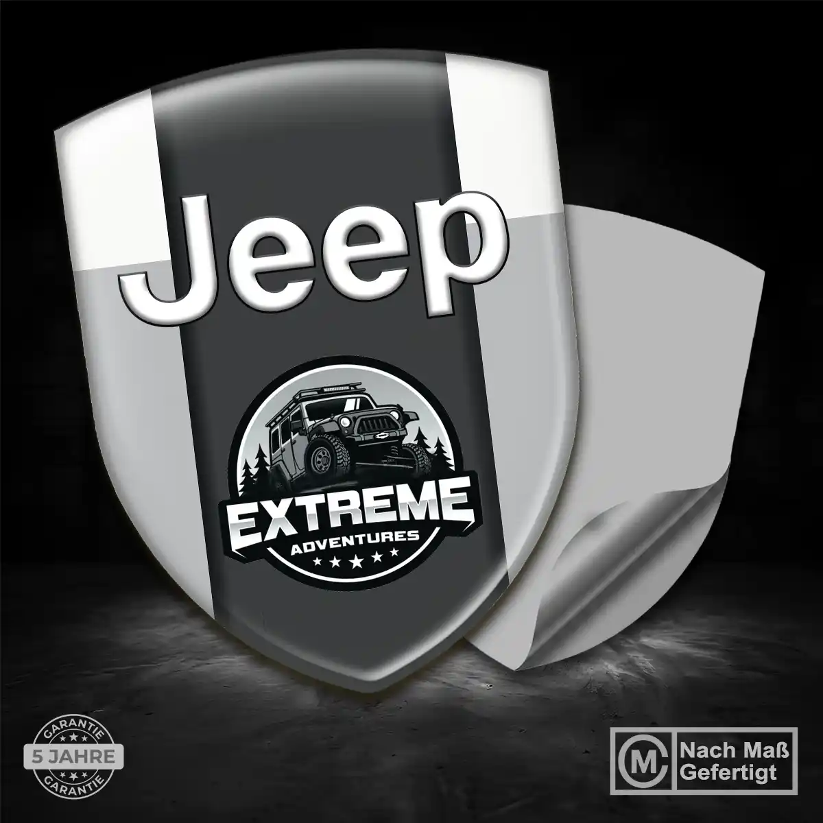 Jeep Wappen Aufkleber Emblem Auto Edles Design