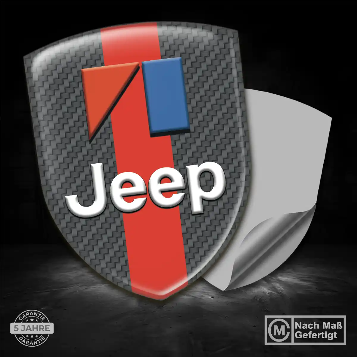 Jeep Wappen Aufkleber Emblem Auto Exterieurdesign
