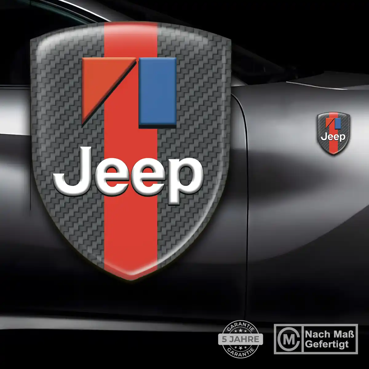 Jeep Wappen Aufkleber Emblem Auto Exterieurdesign